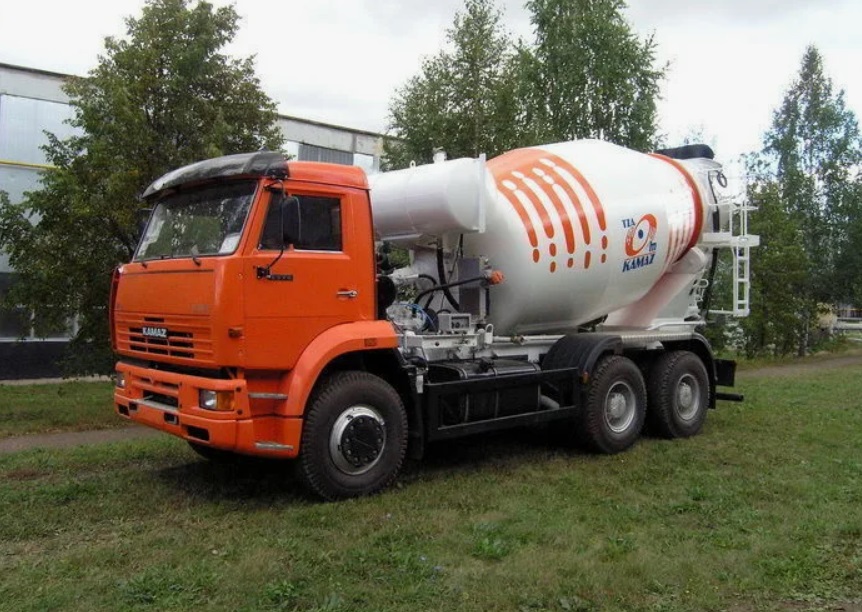 Автобетоносмеситель КАМАЗ 43502
