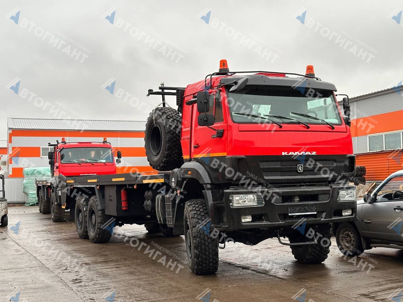 Автомобиль специальный для транспортировки буллитов на шасси КАМАЗ 6522-53